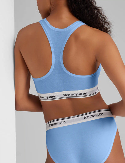 Signature Cotton Scoop Bralette
