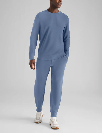 Luxe Traveler Knit Long Sleeve Crew & Jogger Set