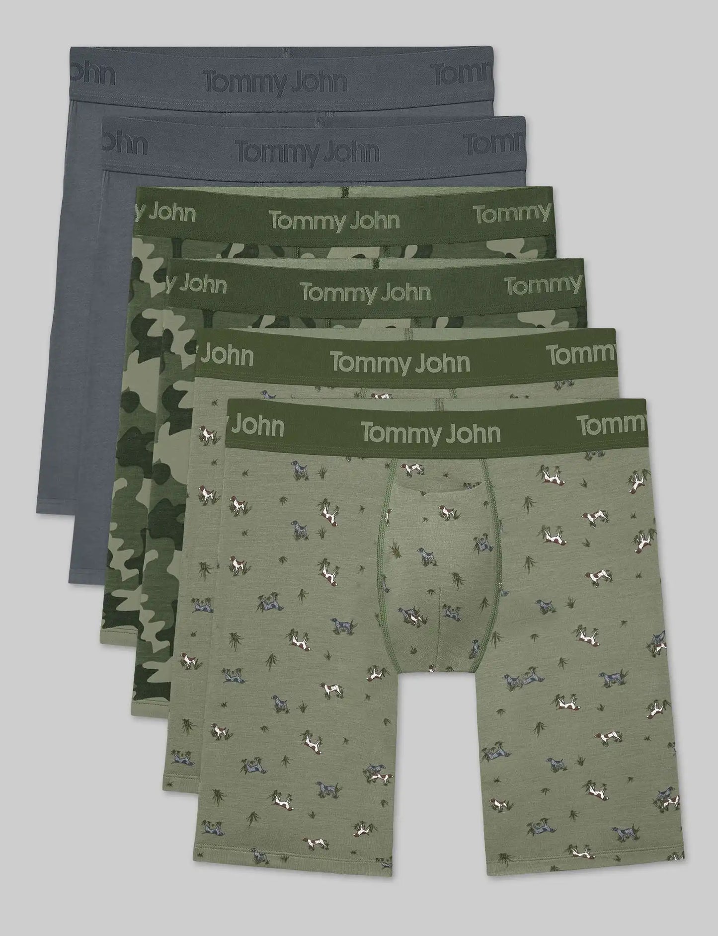 Second Skin Boxer Brief 8" (6-Pack)