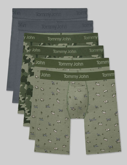 Second Skin Boxer Brief 8" (6-Pack)