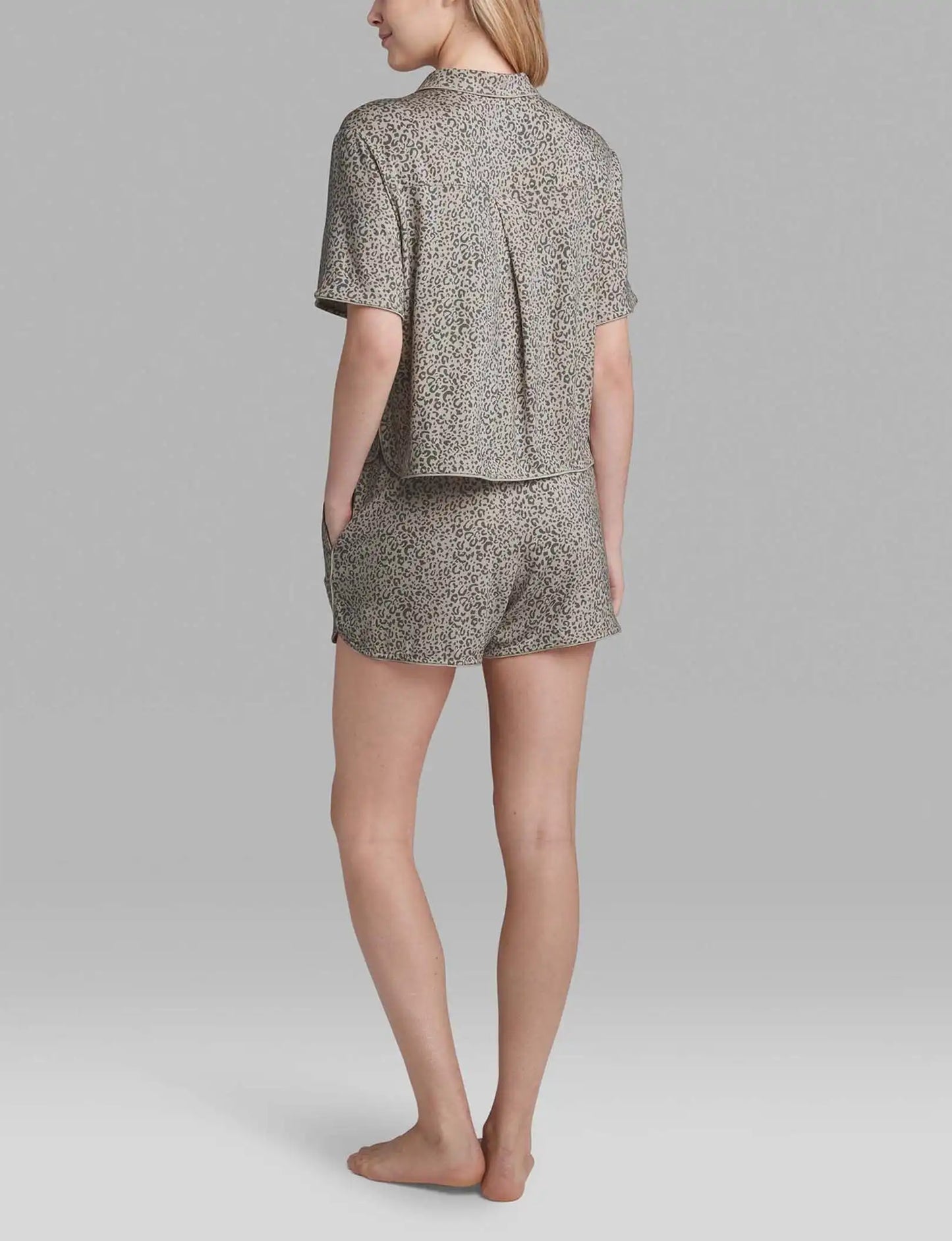 Women's Downtime Pullover Pajama Top & Short Set