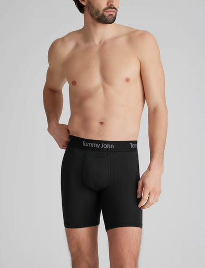 Second Skin Luxe Rib Mid-Length Boxer Brief 6" (3-Pack)
