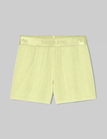 Women's Second Skin Luxe Rib Sleep Short