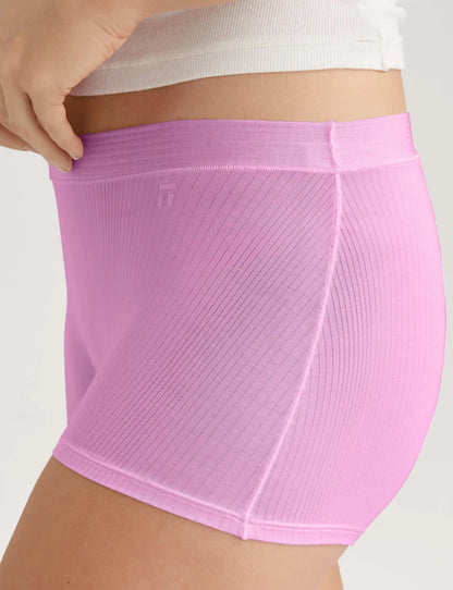 Women's Second Skin Luxe Rib Boyshort