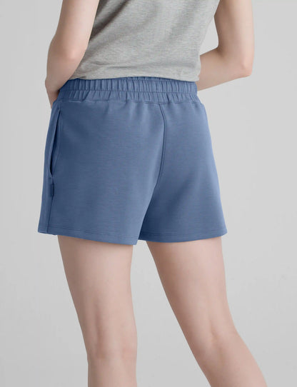 Women's Luxe Traveler Knit Quarter Zip & Short Set