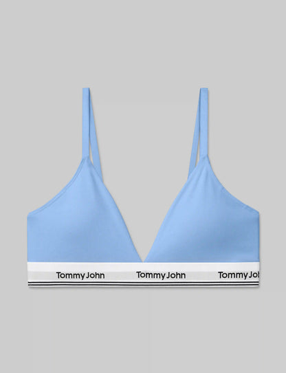 Signature Cotton Triangle Bralette