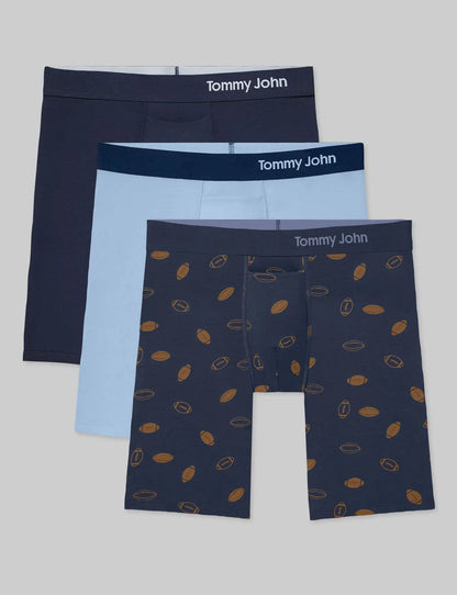 Cool Cotton Boxer Brief 8" (3-Pack)