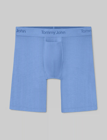Second Skin Luxe Rib Boxer Brief 8"