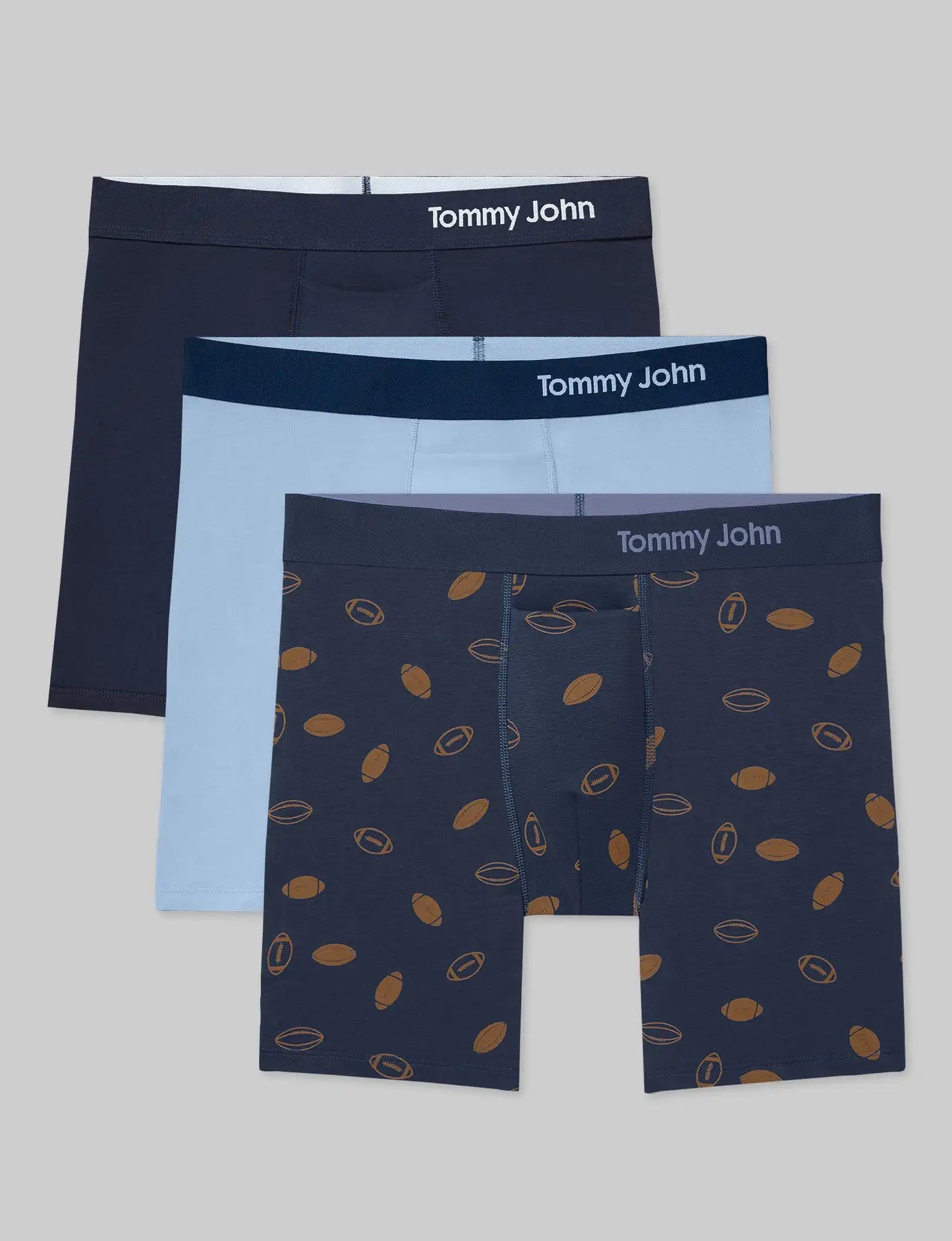 Cool Cotton Mid-Length Boxer Brief 6" (3-Pack)