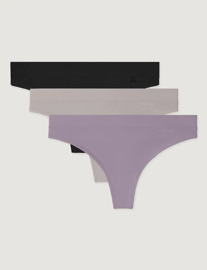 Women's Second Skin Thong (3-Pack)