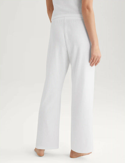 Women's Cotton Pointelle Rib Tank & Pant Set