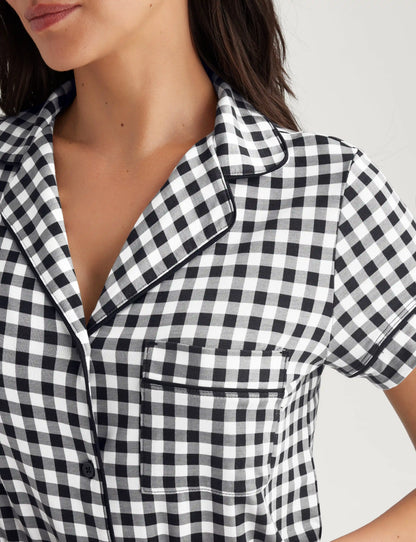 Women's Downtime Pajama Top & Short Set