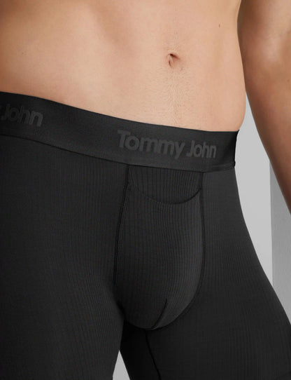 Second Skin Luxe Rib Mid-Length Boxer Brief 6" (3-Pack)