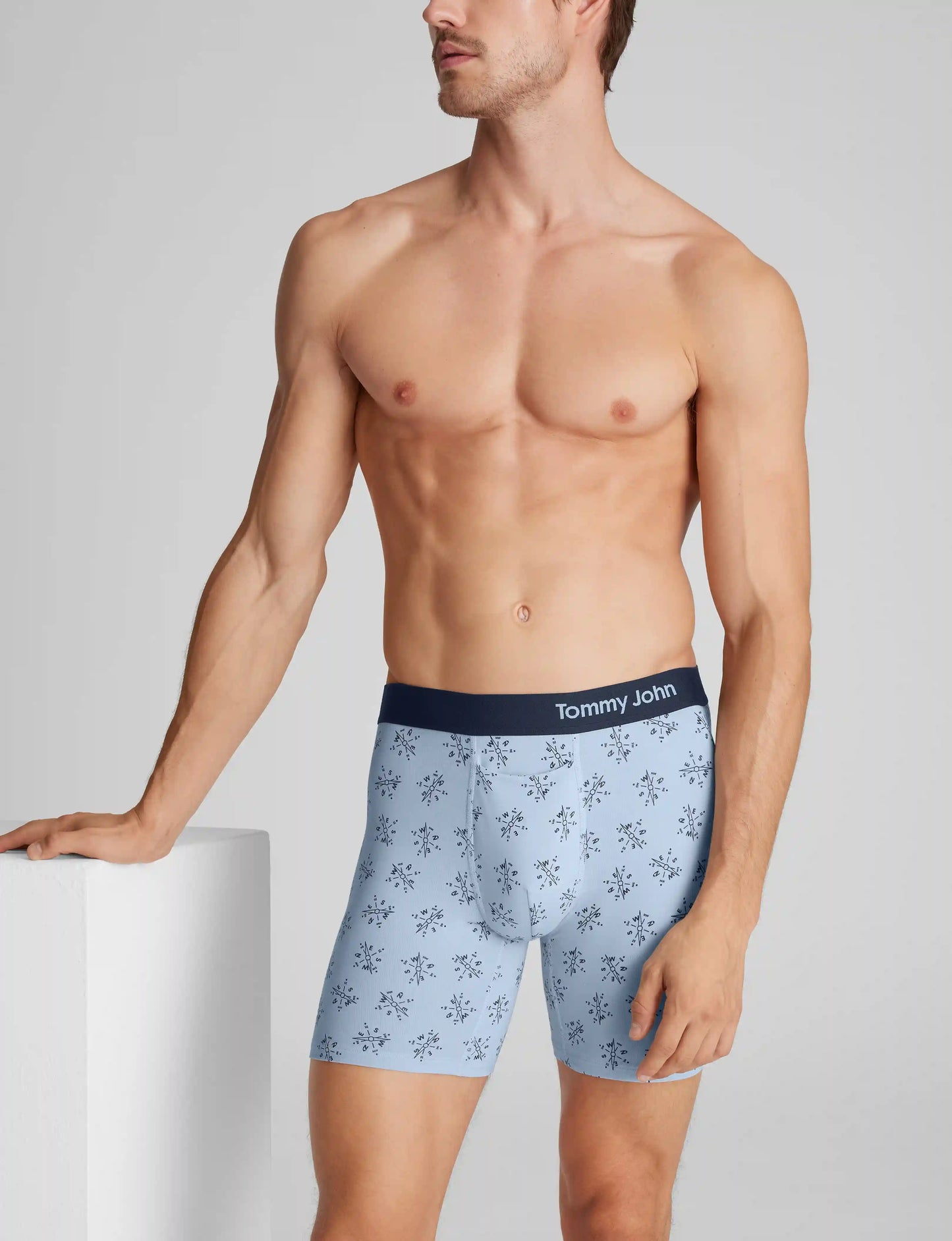 Cool Cotton Mid-Length Boxer Brief 6"