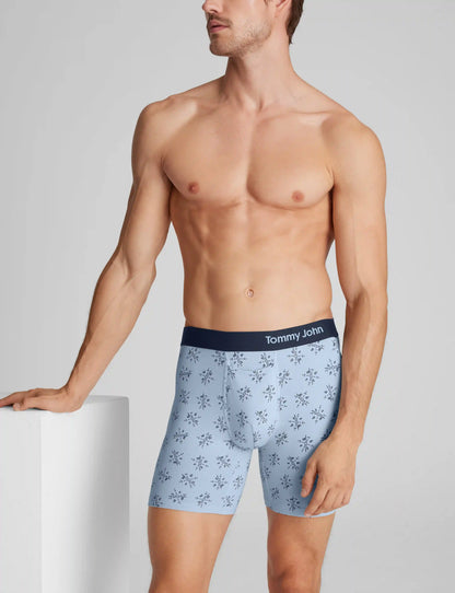 Cool Cotton Mid-Length Boxer Brief 6"