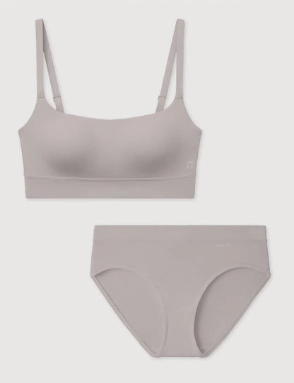 Second Skin Light Support Bra & Brief Set