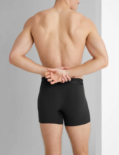 Second Skin Luxe Rib Trunk 4" (3-Pack)