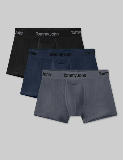 Second Skin Luxe Rib Square Cut 2" (3-Pack)