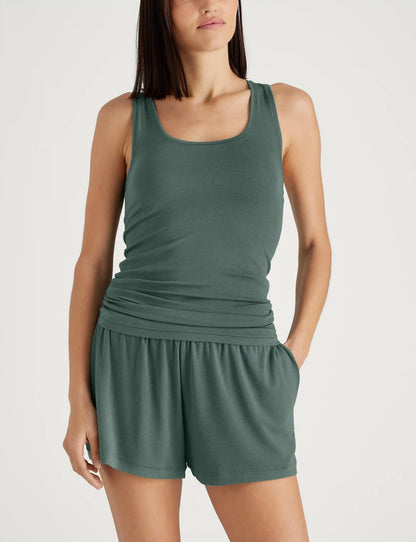 Women's Micro Rib Fitted Tank