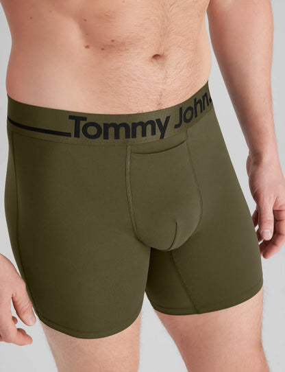 DriComfort® Mid-Length Boxer Brief 6"