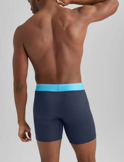Second Skin Mid-Length Boxer Brief 6"