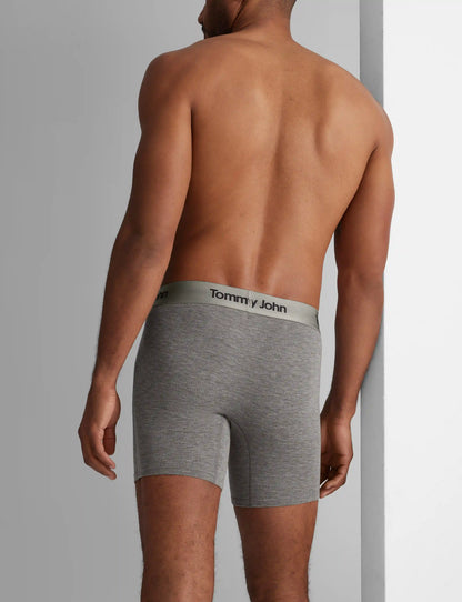 Second Skin Mid-Length Boxer Brief 6" (6-Pack)