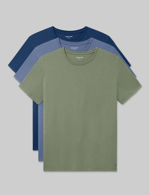 Second Skin Crew Neck Tee (3-Pack)