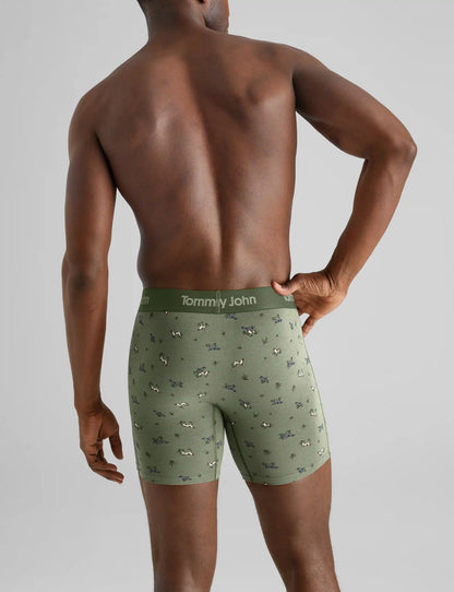 Second Skin Mid-Length Boxer Brief 6"