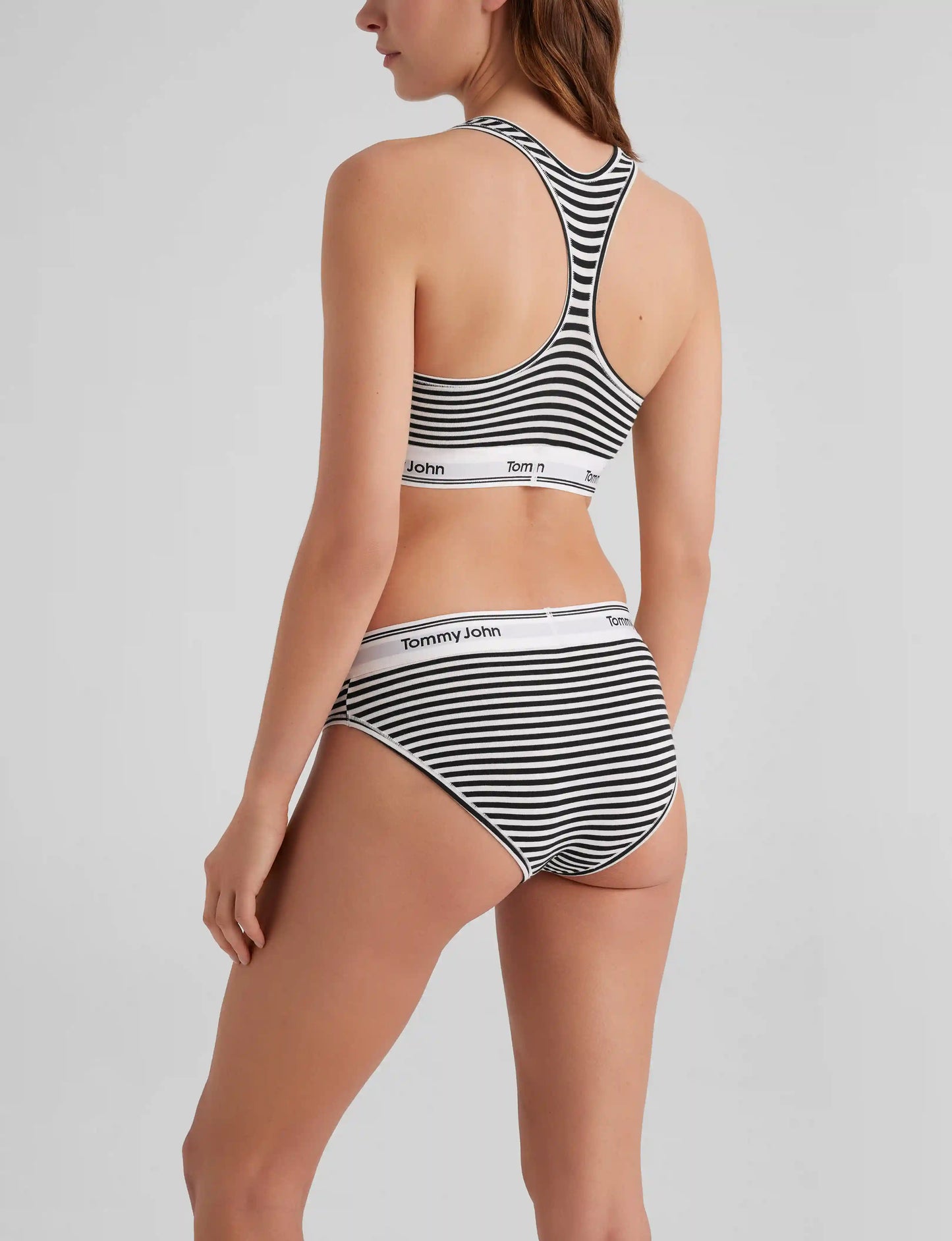 Signature Cotton Scoop Bralette