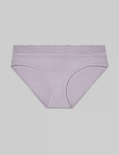 Women's Second Skin Brief, Lace Waist