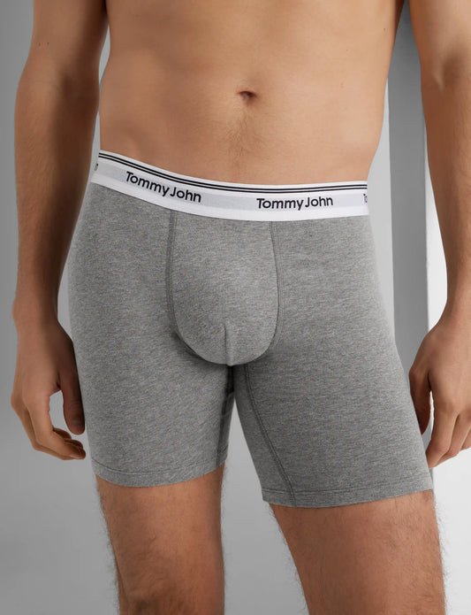Signature Cotton Mid-Length Boxer Brief 6"
