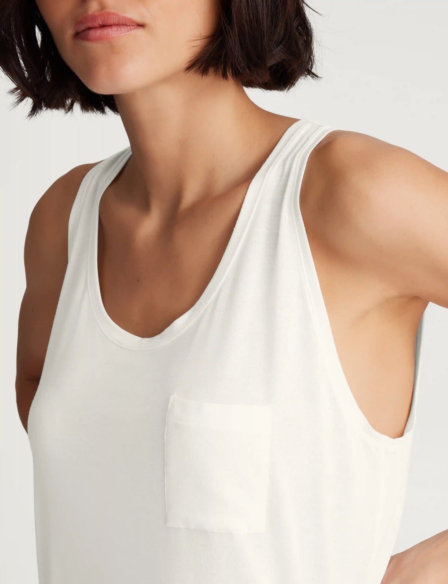 Women's Second Skin Sleep Pocket Tank