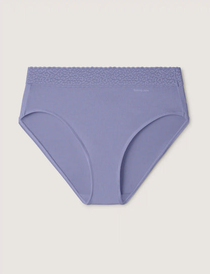 Women's Second Skin High Rise Brief, Lace Waist
