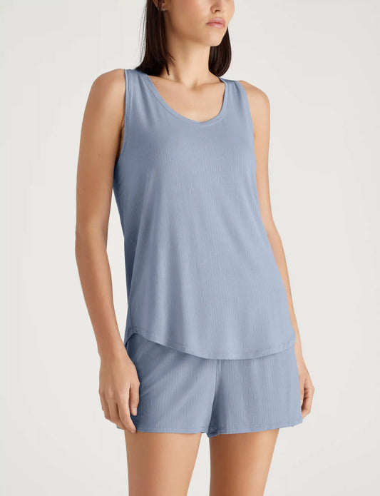 Women's Second Skin Luxe Rib Sleep Tank