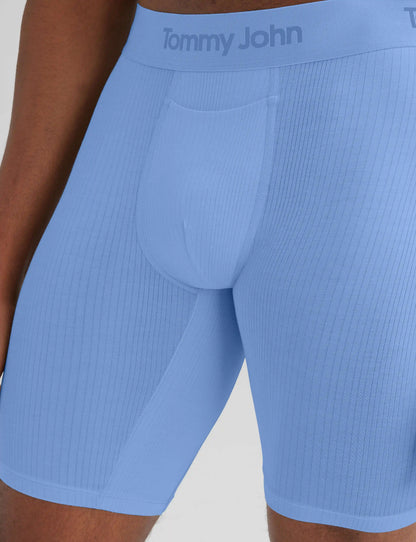 Second Skin Luxe Rib Boxer Brief 8"