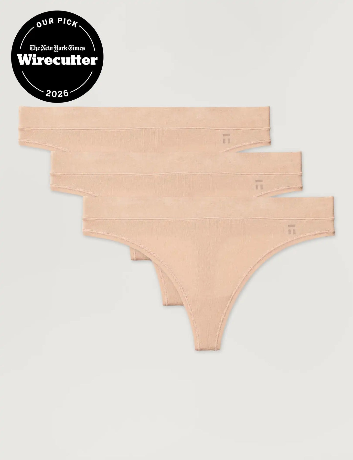 Women's Second Skin Thong (3-Pack)