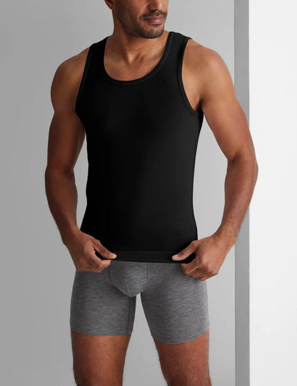 Second Skin Tank Stay-Tucked Undershirt (6-Pack)