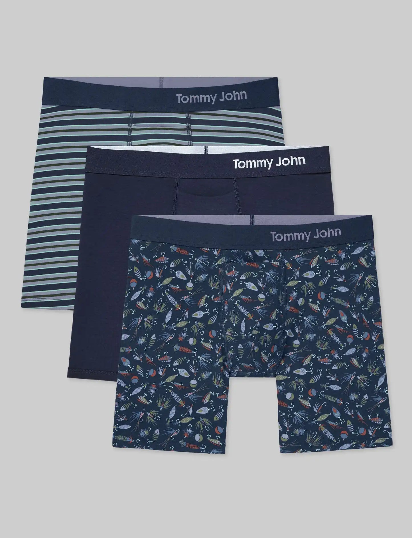 Cool Cotton Mid-Length Boxer Brief 6" (3-Pack)