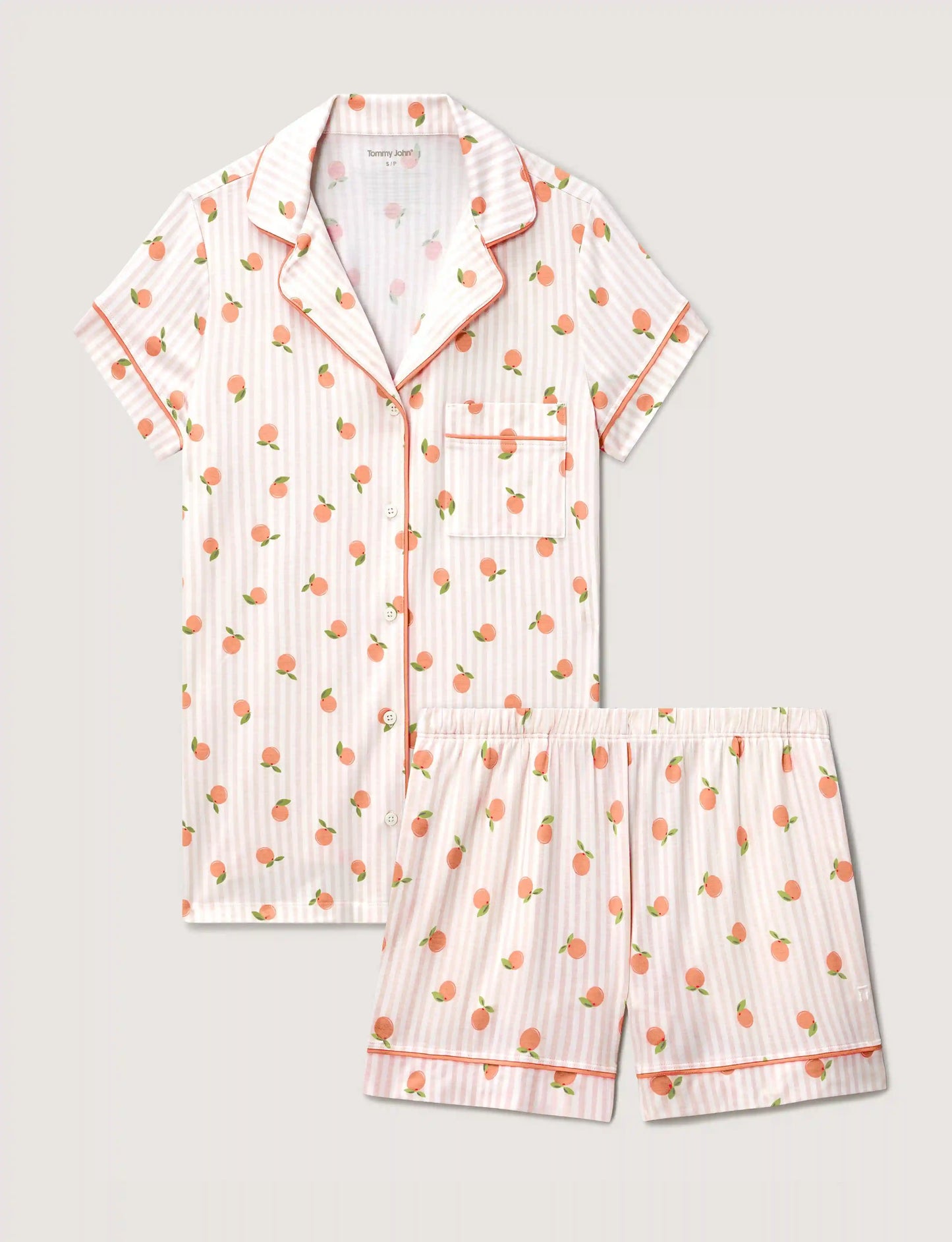Women's Downtime Pajama Top & Short Set