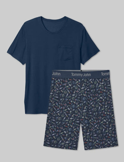 Second Skin Sleep Pocket Tee & Short Set
