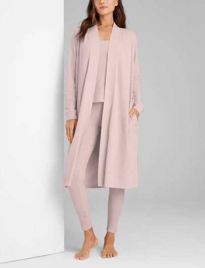 Women's Waffle Lounge Tank, Legging & Robe Set