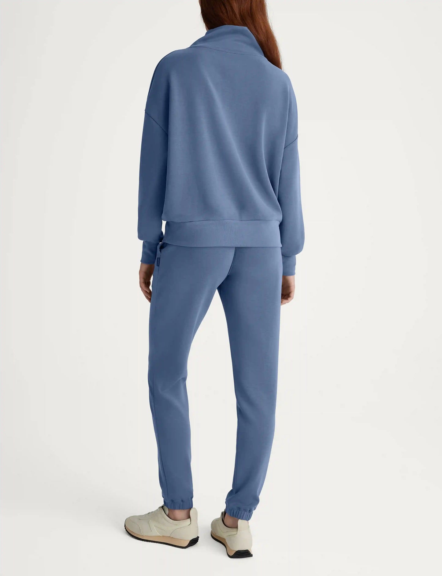 Women's Luxe Traveler Knit Quarter Zip & Jogger Set