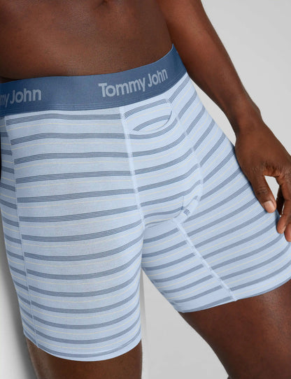 Second Skin Mid-Length Boxer Brief 6"