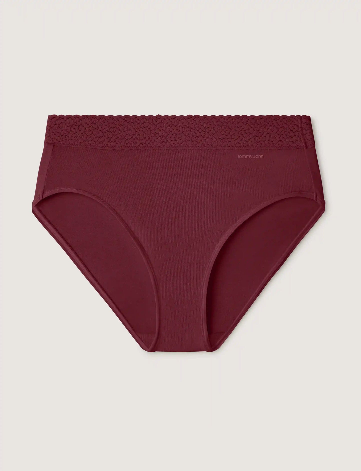 Women's Second Skin High Rise Brief, Lace Waist