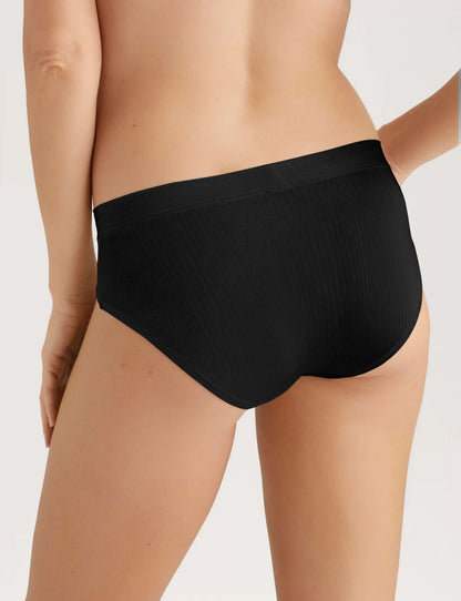 Women's Second Skin Luxe Rib Brief (5-Pack)