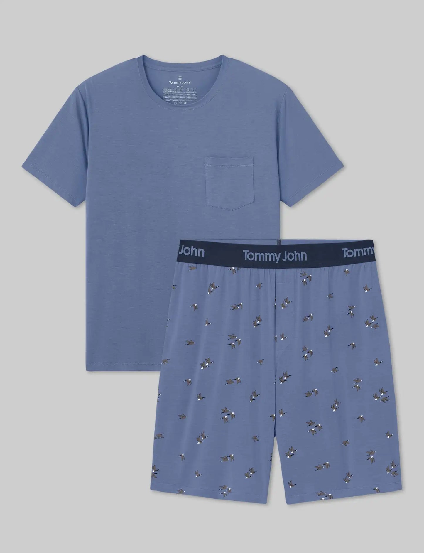 Second Skin Sleep Pocket Tee & Short Set