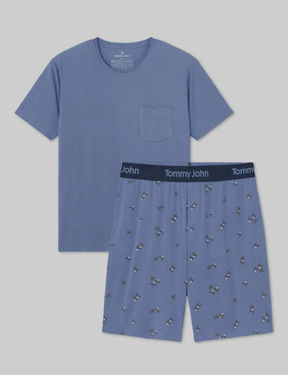 Second Skin Sleep Pocket Tee & Short Set