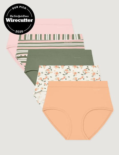 Women's Cool Cotton High Rise Brief (5-Pack)