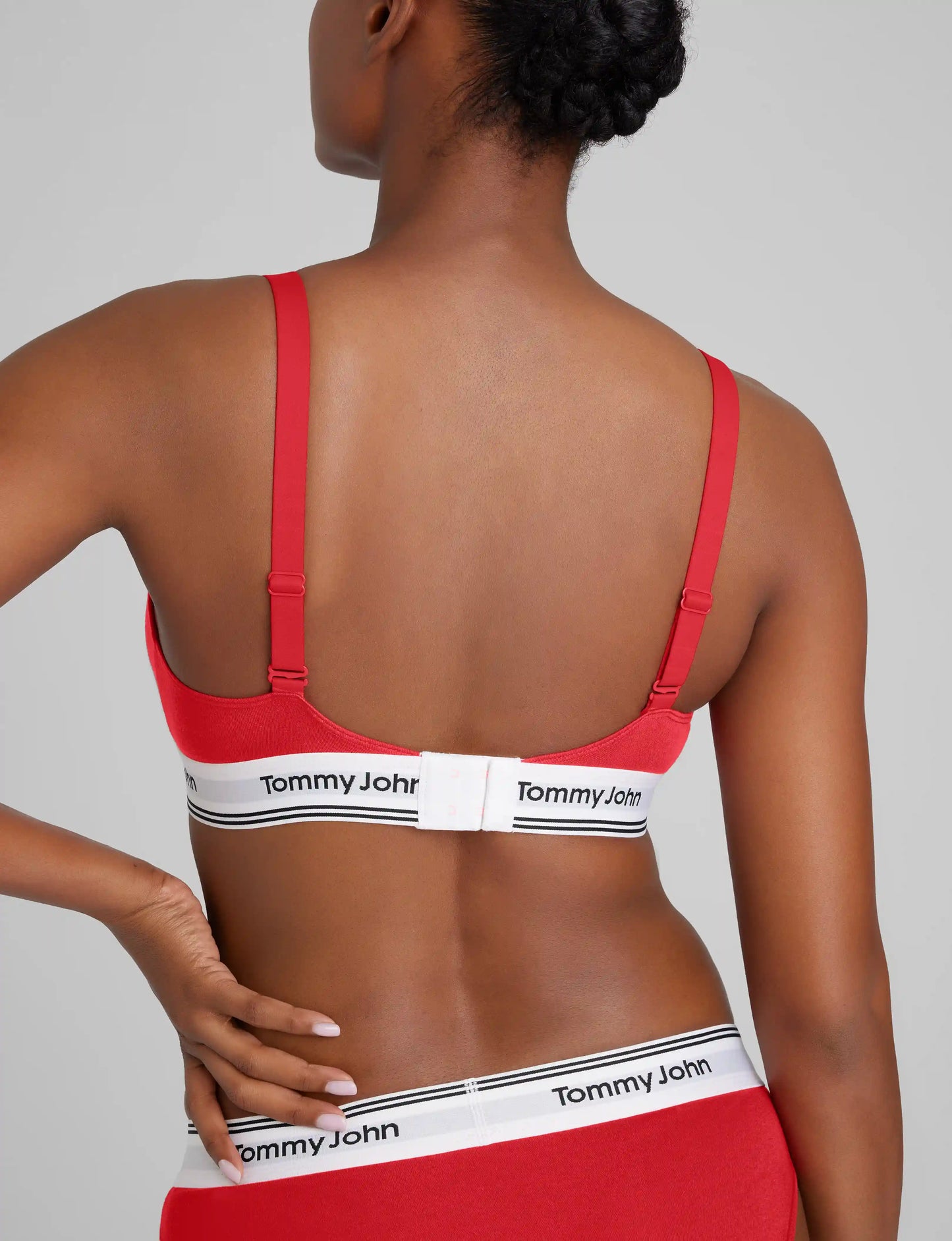 Signature Cotton Triangle Bralette