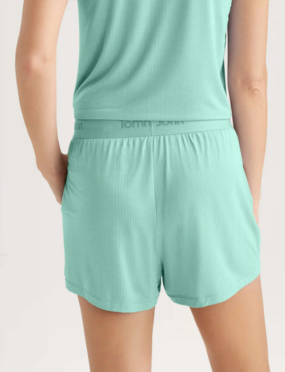 Women's Second Skin Luxe Rib Sleep Short